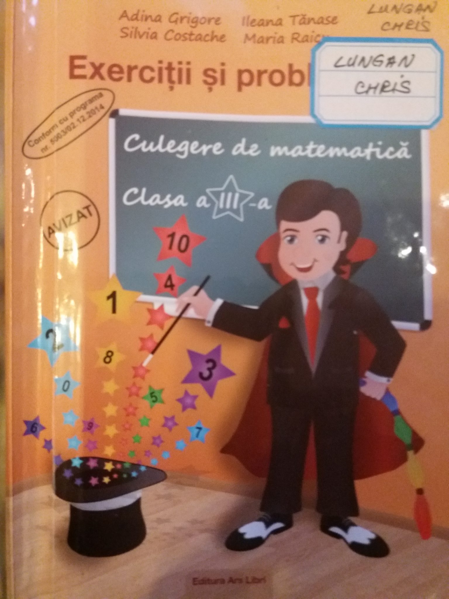 matematica clasa 3 exercitii rezolvate